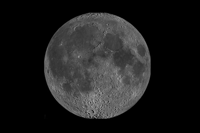 عکس روز ناسا از سمت نزدیک ماه عکس روز ناسا از سمت نزدیک ماه