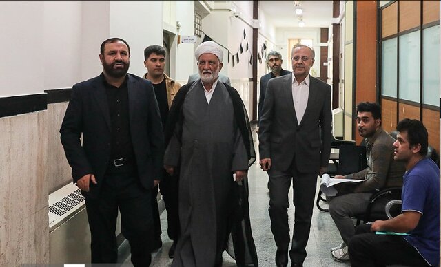 بازدید دادستان انتظامی قضات از دادسرای تهران و دادسرای کارکنان دولت بازدید دادستان انتظامی قضات از دادسرای تهران و دادسرای کارکنان دولت