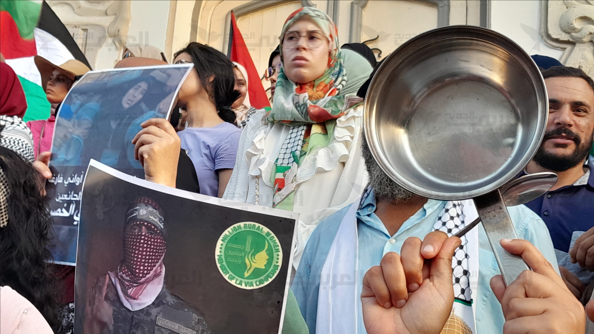 فریاد «نگذارید غزه از گرسنگی بمیرد» در تونس/ تجمع مقابل سفارت آمریکا در ترکیه علیه نسل‌کشی اسرائیل