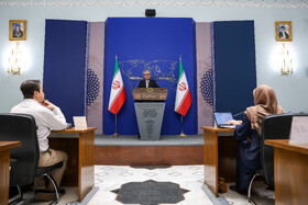 نشست خبری اسماعیل بقائی، سخنگوی وزارت امور خارجه