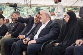  مراسم بهره‌برداری از مخزن ۲۰ هزار مترمکعبی آب آشامیدنی و آغاز عملیات اجرایی طرح آبرسانی به شهرستان میاندرود استان مازندران با حضور عباس علی‌آبادی، وزیر نیرو