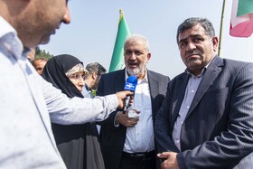سفر عباس علی آبادی، وزیر نیرو به مازندران