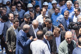 سفر عباس علی آبادی، وزیر نیرو به مازندران