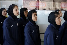 استقبال از تیم ملی فوتبال بانوان ایران - مشهد