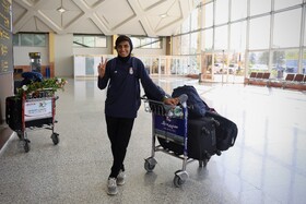استقبال از تیم ملی فوتبال بانوان ایران - مشهد