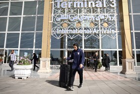 استقبال از تیم ملی فوتبال بانوان ایران - مشهد