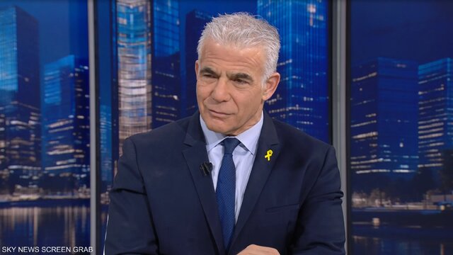 لاپید: بی‌برنامه به هر جایی در خاورمیانه حمله می‌کنیم/باید انتخابات برگزار شود