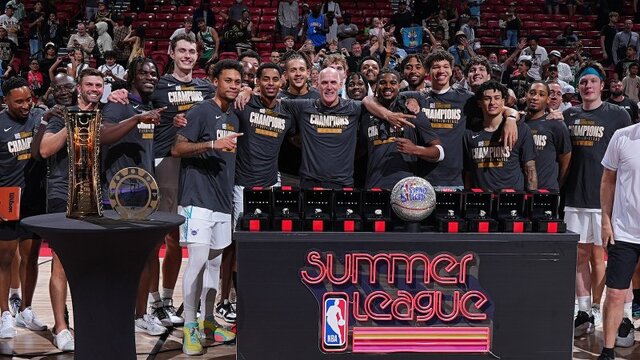 نخستین قهرمانی شارلوت در لیگ تابستانی NBA