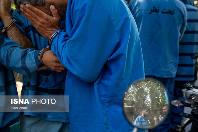 دستگیری سارقان موتورسیکلت در گاندی