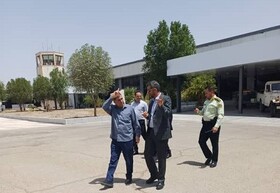 گام‌ پایانی احداث ۱۰ کیلومتر دیوار حفاظتی فرودگاه شهدای جیرفت 