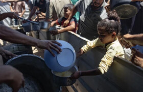 سازمان مدنی فلسطینی: ۲.۳ میلیون نفر در غزه بدون نان هستند