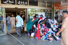 آتش سوزی مهیب در منطقه آزادانزلی