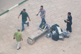 آتش سوزی مهیب در منطقه آزادانزلی