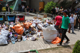 آتش سوزی مهیب در منطقه آزادانزلی