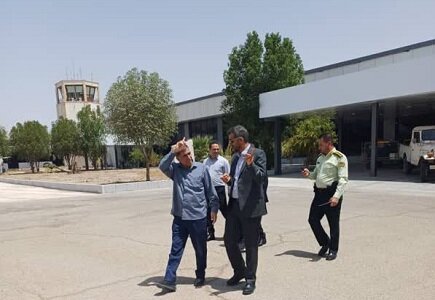 گام‌ پایانی احداث ۱۰ کیلومتر دیوار حفاظتی فرودگاه شهدای جیرفت 