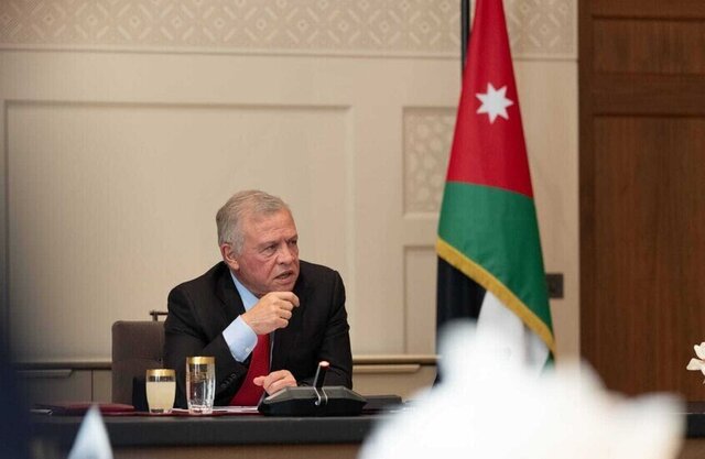 تأکید پادشاه اردن بر حمایت از امنیت، ثبات و یکپارچگی سوریه تأکید پادشاه اردن بر حمایت از امنیت، ثبات و یکپارچگی سوریه