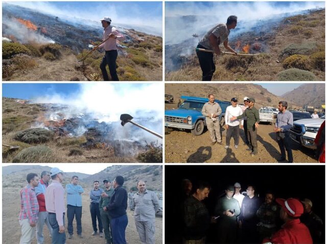 آتشسوزی جنگل ابر آسیبی به محدوده ثبت جهانی شده وارد نکرده است