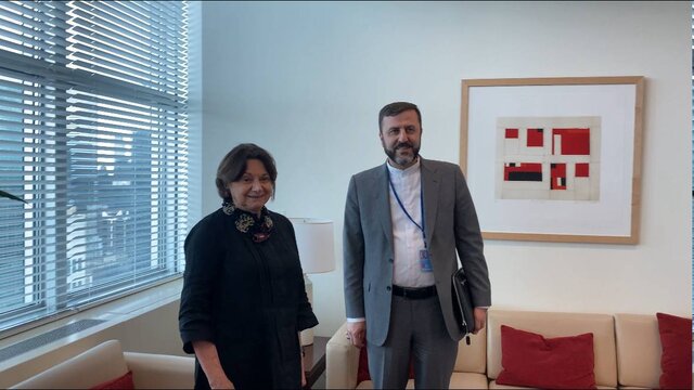 دیدار غریب‌آبادی با معاون سیاسی دبیرکل سازمان ملل در نیویورک