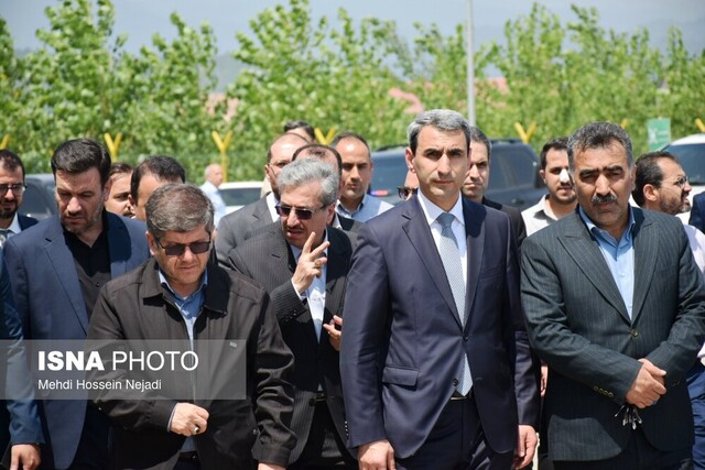 بازدید مدیران عامل راه‌آهن ایران و جمهوری آذربایجان از بارانداز ریلی آستارا - آستارا