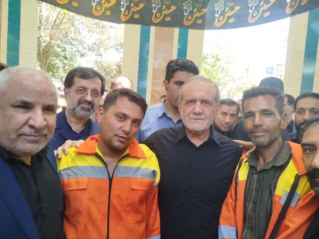 سفر سرزده پزشکیان به قم؛ زیارت حرم مطهر و مزار شهدا