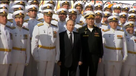 پوتین: نیروهای هسته‌ای دریایی روسیه با چهار زیردریایی تکمیل خواهند شد