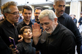 اسماعیل قاآنی، فرمانده سپاه قدس در مراسم چهلمین روز شهادت سردار باقری