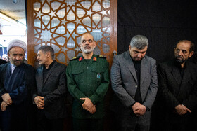 احمد وحیدی، عضو حقیقی مجمع تشخیص مصلحت نظام در مراسم چهلمین روز شهادت سردار باقری