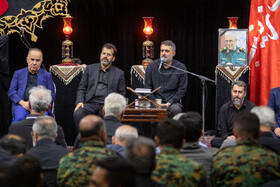 مراسم چهلمین روز شهادت سردارسپهبد باقری