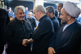 محمدعلی جعفری در مراسم چهلمین روز شهادت سردارسپهبد باقری