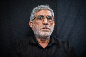 اسماعیل قاآنی، فرمانده سپاه قدس در مراسم چهلمین روز شهادت سردار باقری