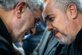 اسماعیل قاآنی، فرمانده سپاه قدس در مراسم چهلمین روز شهادت سردار باقری