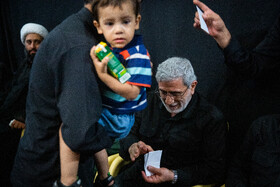 اسماعیل قاآنی، فرمانده سپاه قدس در مراسم چهلمین روز شهادت سردار باقری