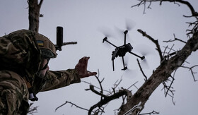 حملات پهپادی اوکراین به روسیه خنثی شد/ قطعات یک پهپاد به یک قطار برخورد کرد