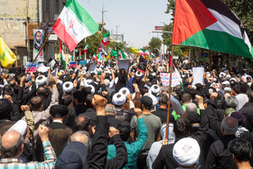 راهپیمایی جمعه خشم و نصر - قم