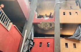 حمله به مدرسه محل اسکان آوارگان در غزه/  گزارش‌هایی از غش کردن مردم در خیابان‌ها بر اثر گرسنگی