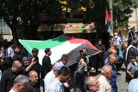 راهپیمایی جمعه ی خشم و نصر در همدان