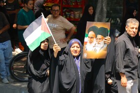 راهپیمایی جمعه ی خشم و نصر در همدان