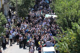 راهپیمایی جمعه ی خشم و نصر در همدان