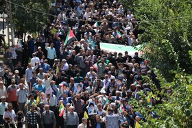 راهپیمایی جمعه ی خشم و نصر در همدان