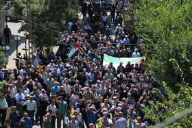 راهپیمایی جمعه ی خشم و نصر در همدان