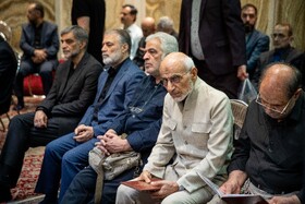 سید مصطفی میرسلیم، عضو حقیقی مجمع تشخیص مصلحت نظام در مراسم یادبود احمد توکلی - تهران