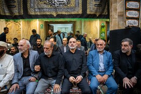 احمد وحیدی، عضو حقیقی مجمع تشخیص مصلحت نظام در مراسم یادبود احمد توکلی - تهران