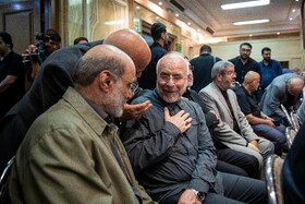محمدباقر قالیباف، رئیس مجلس در مراسم یادبود احمد توکلی - تهران