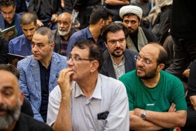 یاشار سلطانی، روزنامه‌نگار تحقیقی و مستقلدر  مراسم یادبود احمد توکلی - تهران