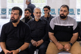 مراسم چهلمین روز شهادت سپهبد حسین سلامی