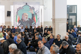مراسم چهلمین روز شهادت سپهبد حسین سلامی