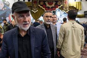 حجت‌الله ایوبی در مراسم چهلمین روز شهادت سپهبد حسین سلامی