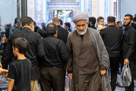 حسین طائب در مراسم چهلمین روز شهادت سپهبد حسین سلامی