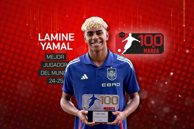 یامال برترین بازیکن سال یامال برترین بازیکن سال