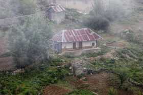 روستای «اِسپِرِز» سوادکوه بر فراز ابرها